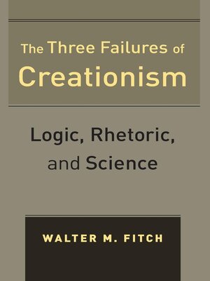 cover image of The Three Failures of Creationism